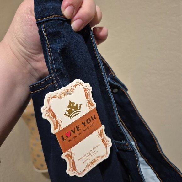 NWT Stretchy Denim Skirt - Picture 2 of 4